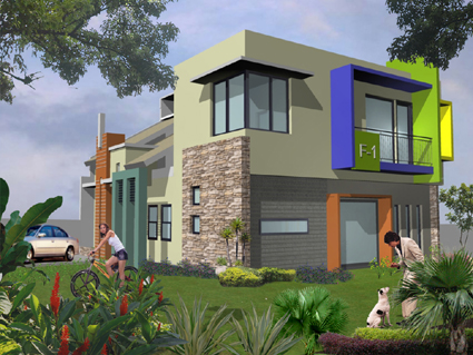 Desain Illustrasi 3D Rumah Bpk Anthony