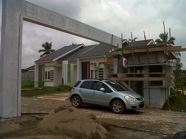Progress pembangunan gerbang