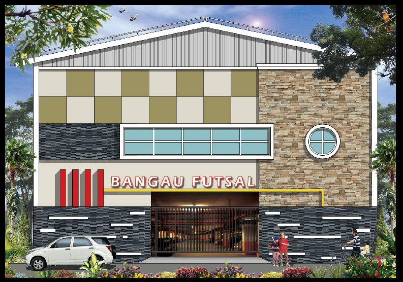 Gedung Lapangan Futsal Mewah MultiDesain Arsitek