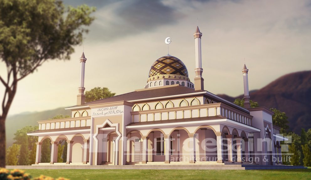 Masjid Pesantren Daarul Mukhlishin  MultiDesain Arsitek